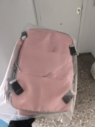 Mochila rosa Temu nueva