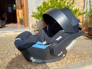 Silla coche Cybex portabebés más base Isofix