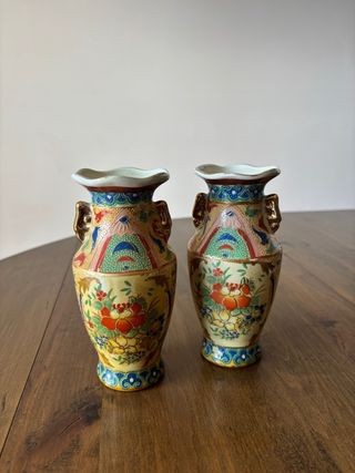 Coppia Vasi Satsuma King China