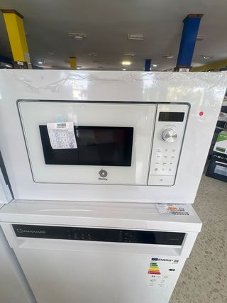 Microondas Integrable Balay Cristal Blanco