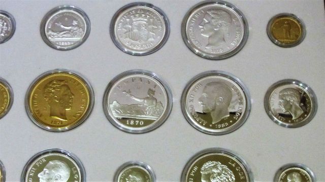 Monedas Historia Peseta. Plata, FNMT.