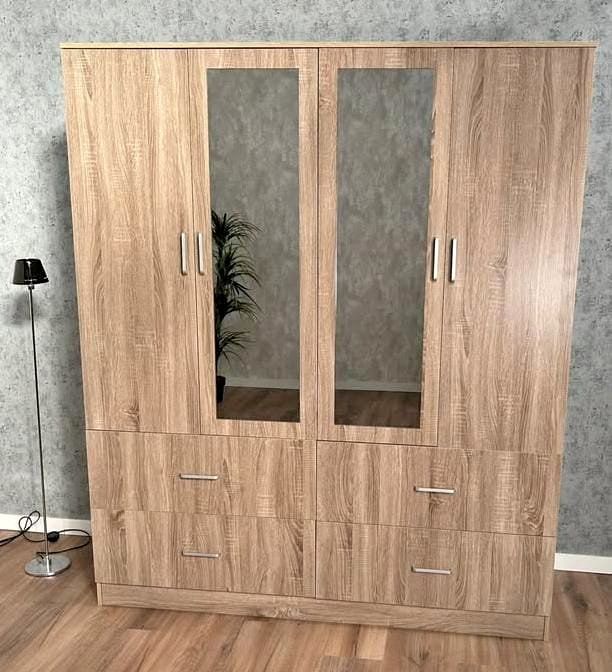 Armario 4 puertas madera Nuevo - Envio gratis