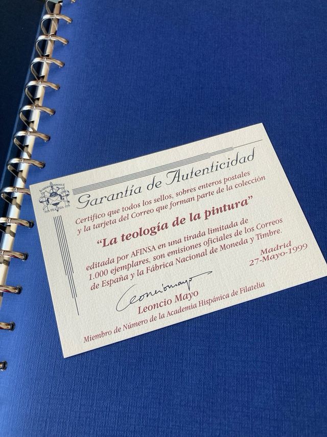 Álbum Filatélico Velázquez Centenario