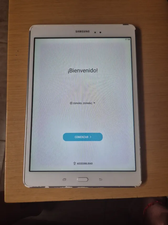 Tablet Samsung Blanca