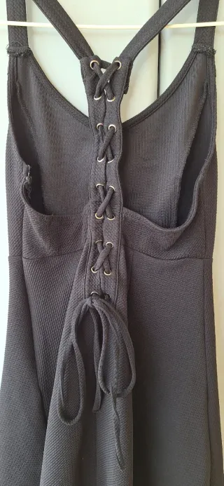 Vestido Negro Adolescente Fiesta