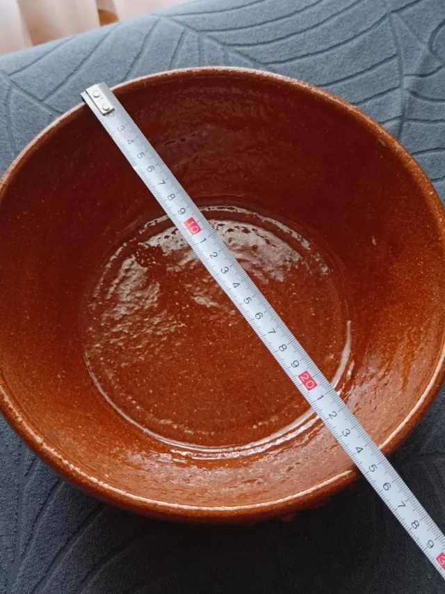 Cazuela de barro 25cm