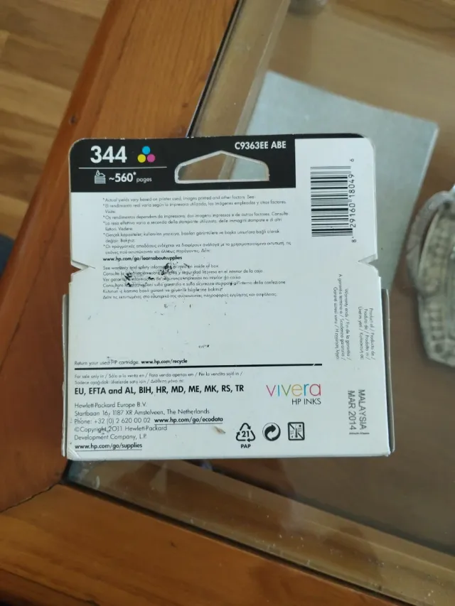 Cartuccia d'inchiostro tricolore HP 344