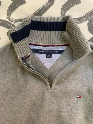 Jersey Tommy Hilfiger Gris Talla S