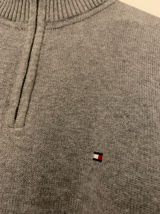 Jersey Tommy Hilfiger Gris Talla S