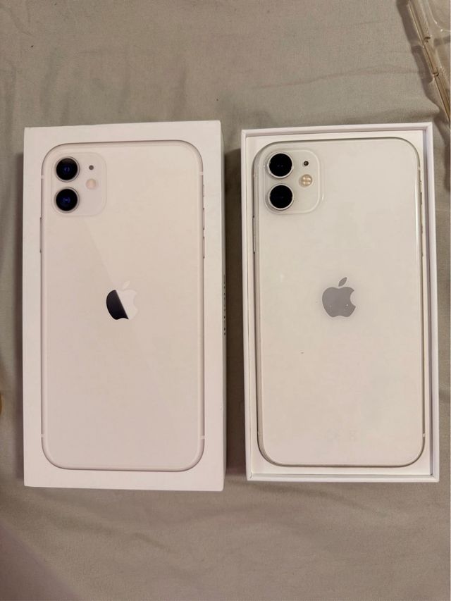 iPhone 11 Blanco + Accesorios, para piezas