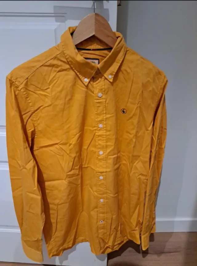 Camisa El Ganso mostaza nueva