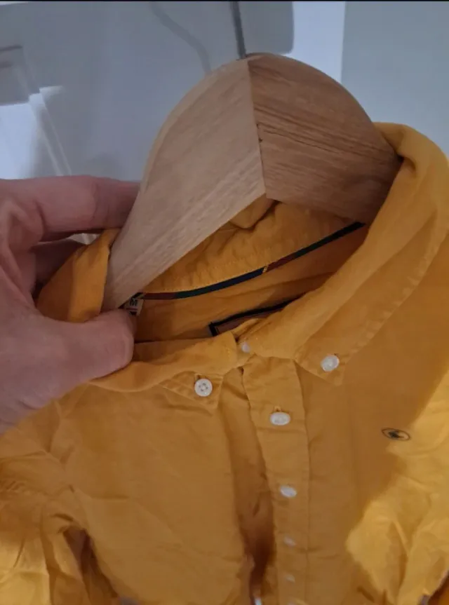 Camisa El Ganso mostaza nueva