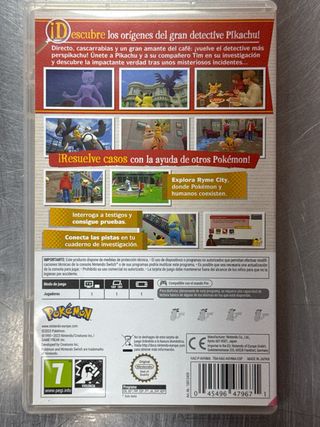 Detective Pikachu: El Regreso, Nintendo Switch