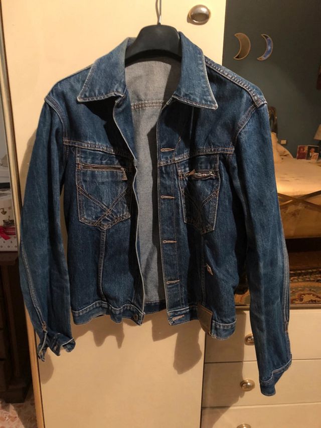 Giubbotto Jeans Roy Roger's Uomo Vintage Anni '70