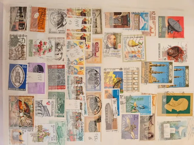 Álbum de sellos Queen con 1000 sellos