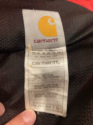 Cazadora Carhartt Roja