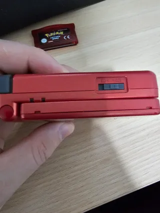 GAMEBOY ADVANCE SP GROUDON edicion limitada