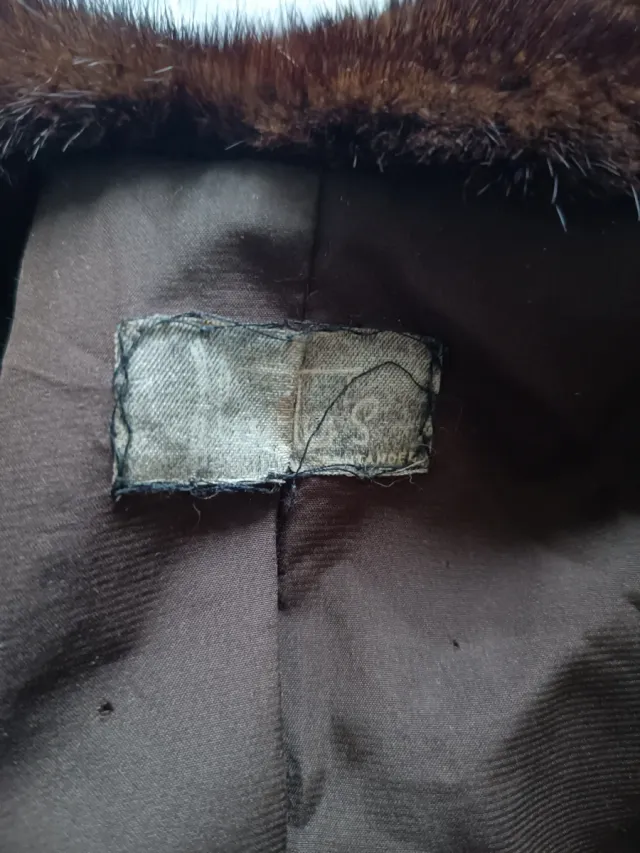 Abrigo de mujer marrón