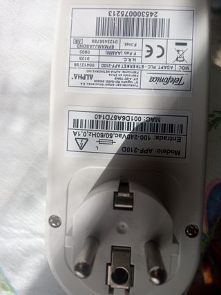 Adaptador PLC Ethernet Telefonica