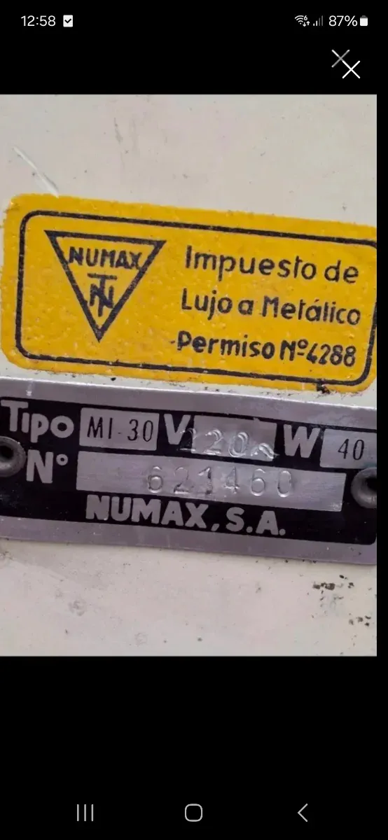 Ventilador antiguo de mesa