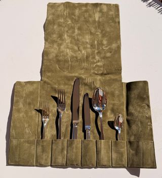 Set de cubiertos Christofle plateados