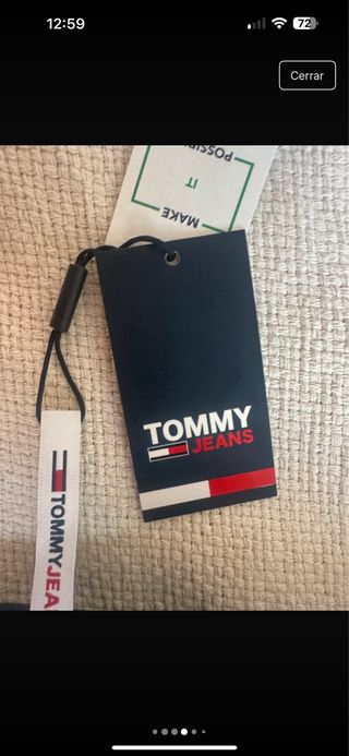 Bikini Tommy Jeans Negro