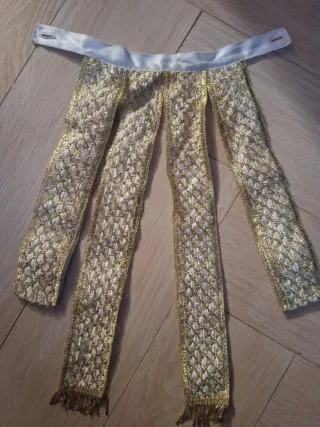 Floc Fallera Dorado y Blanco