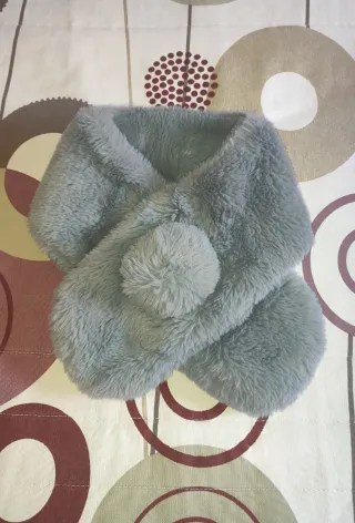 Bufanda pelo ZARA niña 