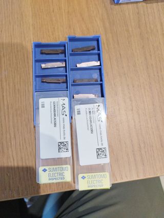 Plaquitas Sumitomo GCMN4004ML AC530U y GCMN3002CG0