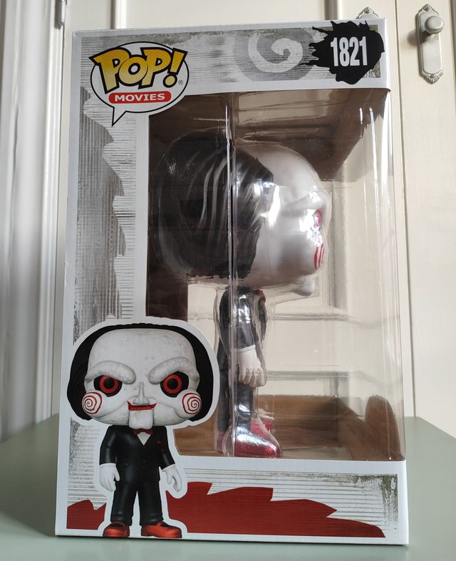 Saw #1821 Billy the Puppet Jumbo Funko POP! Movies