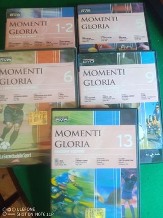 Lotto DVD Sportivi: Calcio, Motori, Sci