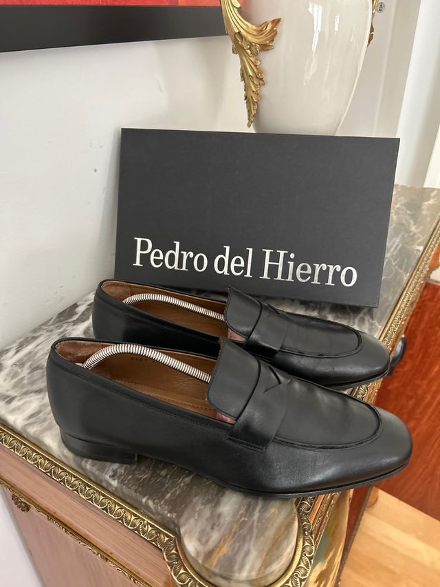 Mocasines Pedro del Hierro Negro Talla 45