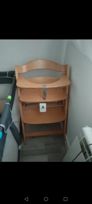 Trona Hauck con reductor y cojín