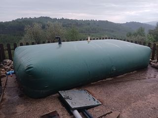 Depósito de agua flexible 3000L litros capacidad