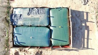 Depósito de agua flexible 3000L litros capacidad