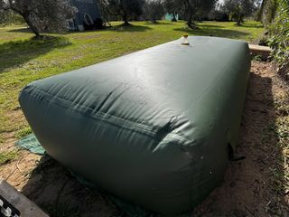 Depósito de agua flexible 3000L litros capacidad