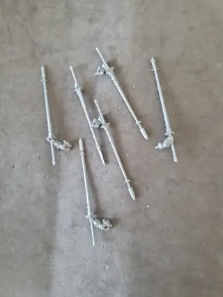 Lanzas Warhammer Caballeros del Caos