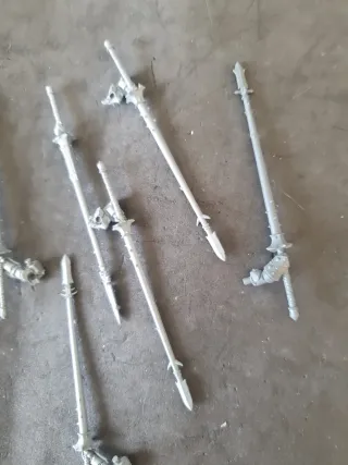 Lanzas Warhammer Caballeros del Caos