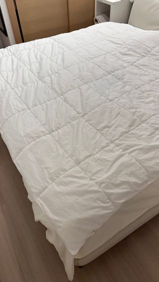 Edredón Zara Home 220x220 Blanco