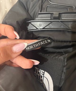 Chaleco The North Face Negro y Blanco