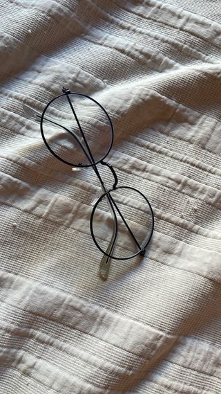 Gafas Redondas Estilo Harry Potter Negras