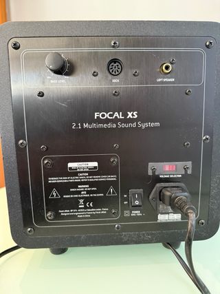 Altavoces FOCAL XS 2.1 Multimedia