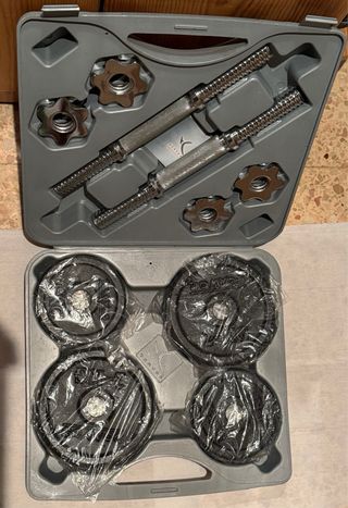 Maletín Mancuernas Domyos 20 Kg