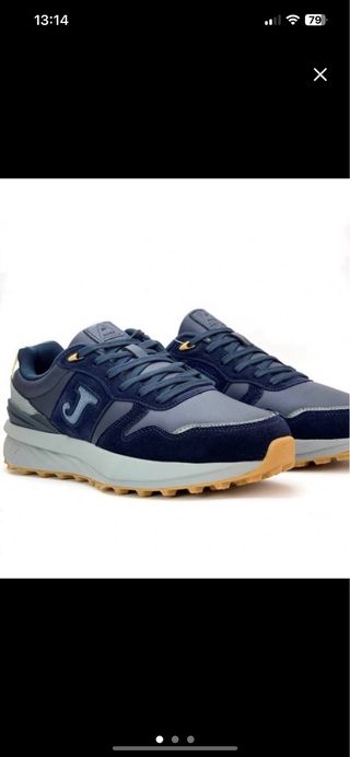 Zapatillas Joma Talla 44 Azul/Gris