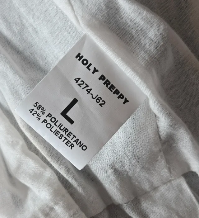 Cazadora Holy Preppy negra mangas desmontables. 