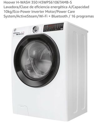 Lavadora Hoover H-WASH 350 10kg, 1600 rpm