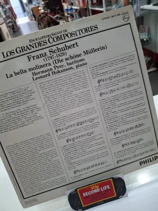 Vinilo Franz Schubert La Bella Molinera