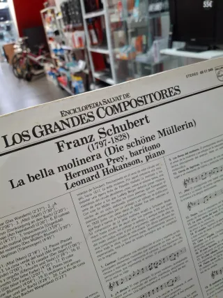 Vinilo Franz Schubert La Bella Molinera