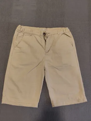 Bermuda niño chinos beige
