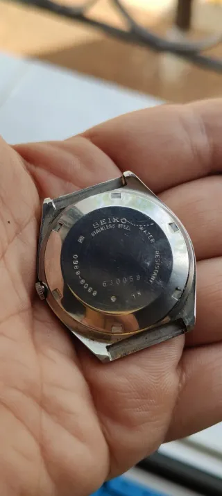 Reloj Seiko 5 Automático Azul y Dorado